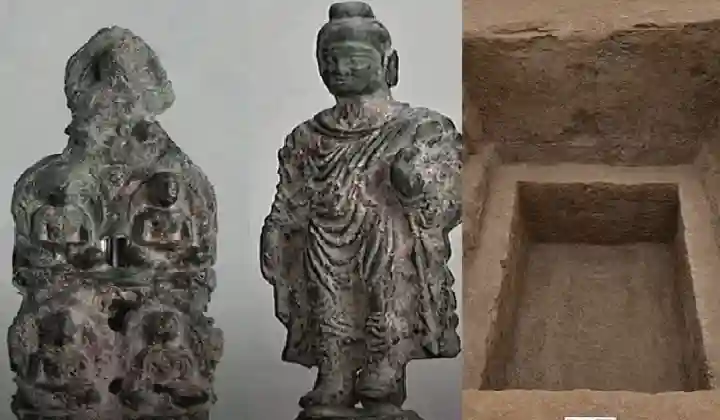 चीन की जमीन से निकली 2200 साल पुरानी भगवान बुद्ध की मूर्ति, आकार और आभूषणों को देख वैज्ञानिक भी हैरान