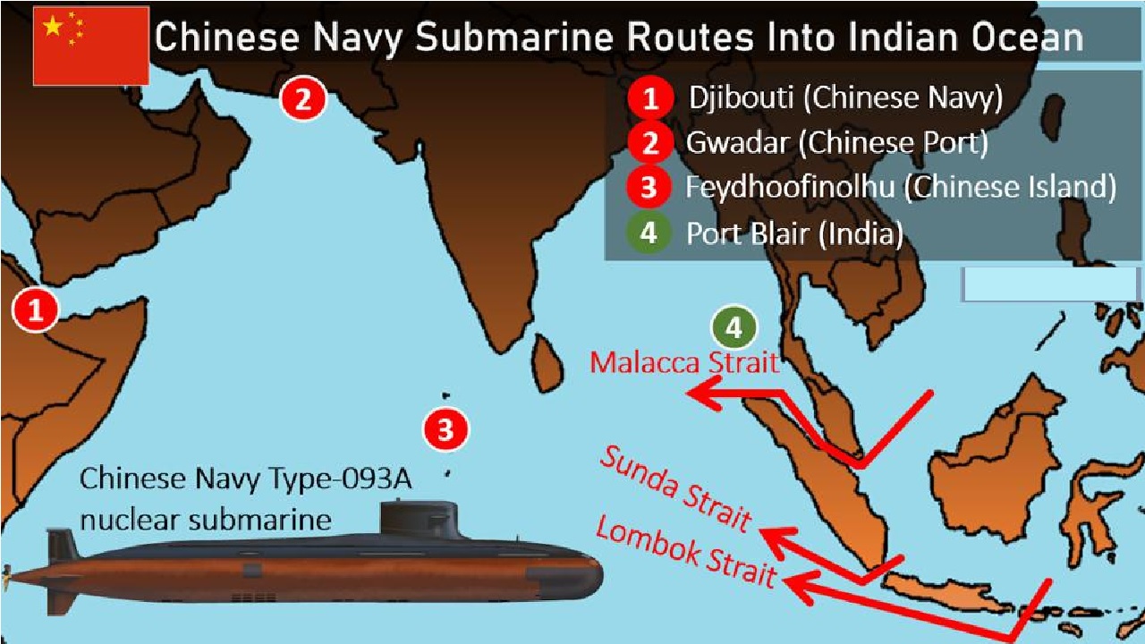 समुद्र में जासूसी करते रंगे हाथों पकड़ा गया चीन! हिंद महासागर में थी कब्जे की तैयारी