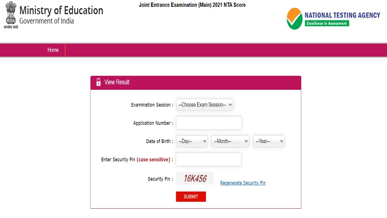 JEE-Main March 2021 Result : जारी हुआ रिजल्ट, यहां देखें डायरेक्ट लिंक से नतीजा