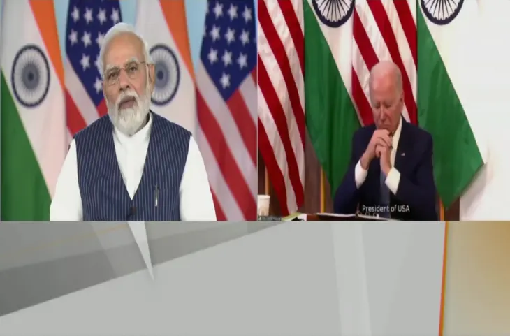 #Hello Modi, दुनिया भर में वायरल!  बाइडेन के साथ बातचीत में PM Modi ने किया बहुत बड़ा खुलासा- देखें रिपोर्ट
