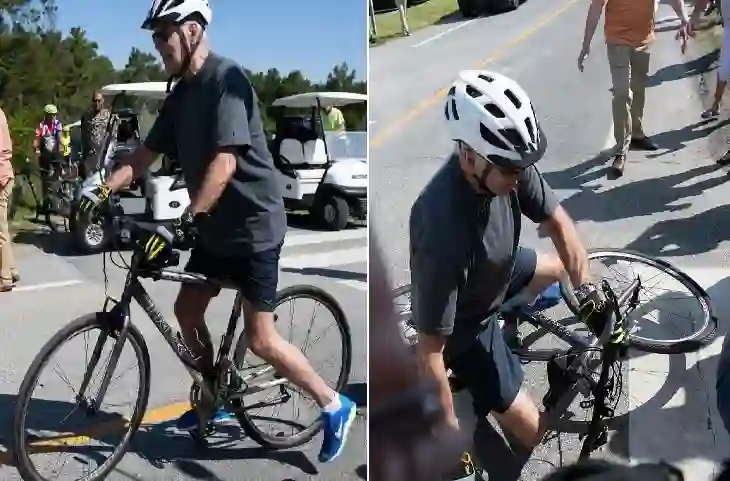Putin Sabotaged Biden‘s Bike! बाइडन के ब्रेन पर पुतिन का हौव्वा, हीरो से बने जीरो, बाइक से गिरे धड़ाम- देखें वीडियो