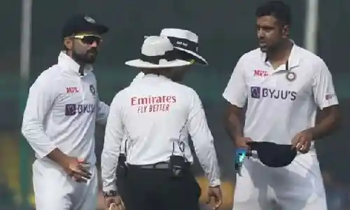 IND vs NZ: मैच के दौरान अंपायर से भिड़ पड़े आर अश्विन, लड़ाई देख मैदान में आए राहुल द्रविड़, देखें फिर क्या हुआ