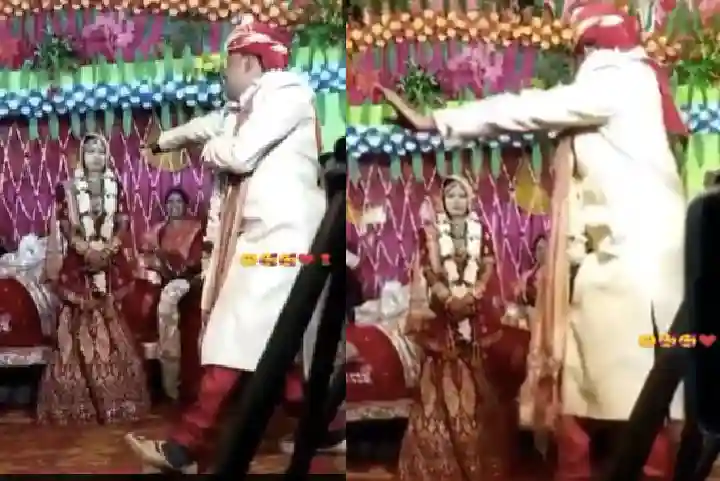 Viral Video: खूबसूरत दुल्हन को देख स्टेज पर ही बेकाबू हुए दूल्हे राजा, देखने वालों की हालत खराब