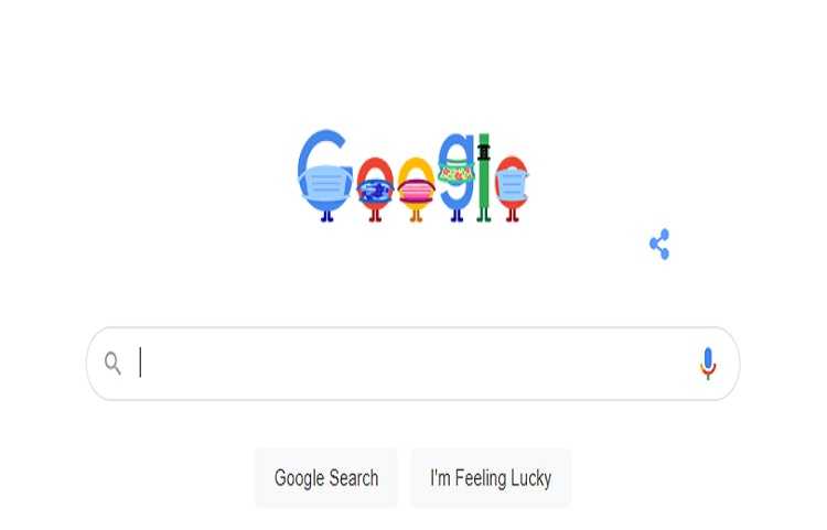 Google Doodle: Google ने अपने Doodle को पहनाया मास्क, कोरोना से बचने के लिए ये काम करने की दी सलाह