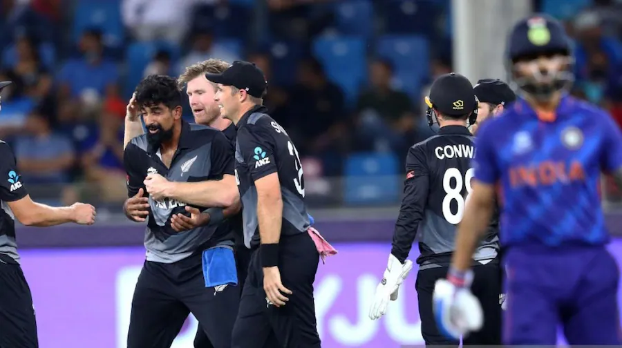 IND vs NZ: न्यूजीलैंड के सामने बिखर गई विराट की टीम, सारे सितारे हुए फेल, दिया 111 रनों का टारगेट