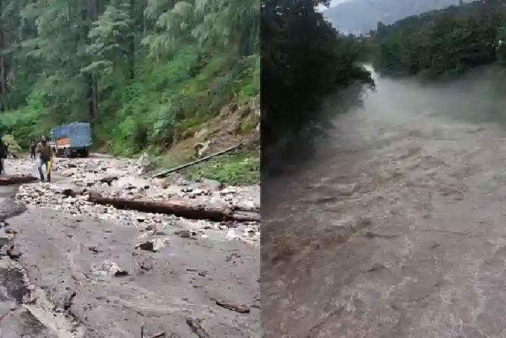 Kullu Cloud Burst: हिमाचल में बारिश ने बरपाया कहर,  कुल्लू में बादल फटने से कई घर तबाह कई के बहने की आशंका