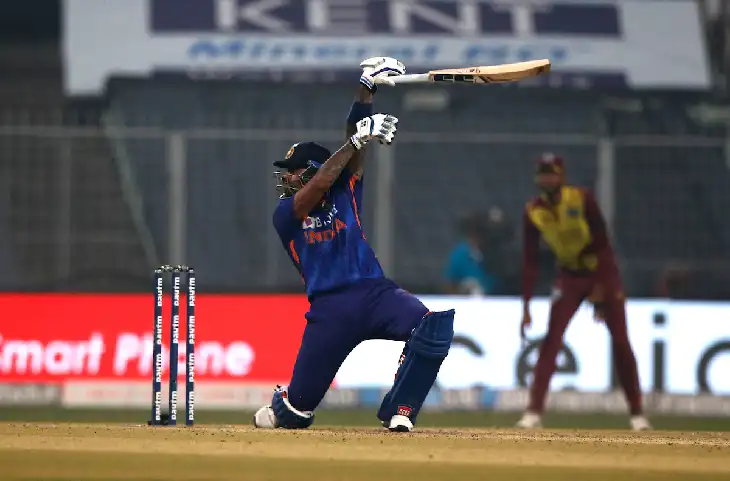 IND vs WI: सूर्यकुमार का तूफानी अर्धशतक, भारत ने वेस्टइंडीज को दिया 185 रन का लक्ष्य