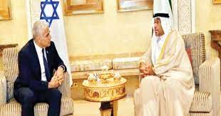 इजरायल के विदेश मंत्री का UAE दौरा, याइर लापिड ने जो कहा, उसे सुनकर चीन और पाकिस्तान को लग जाएगी मिर्ची