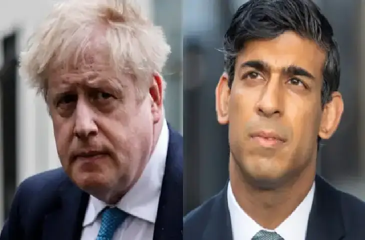 UK PM Race में ऋषि आगे, टक्कर देने के लिए लंदन पहुंचे Boris Johnson