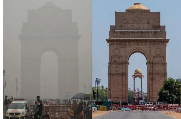 जहरीली हुई Delhi-NCR की हवा- पटाखे जलाने से Pollution का मीटर हाई