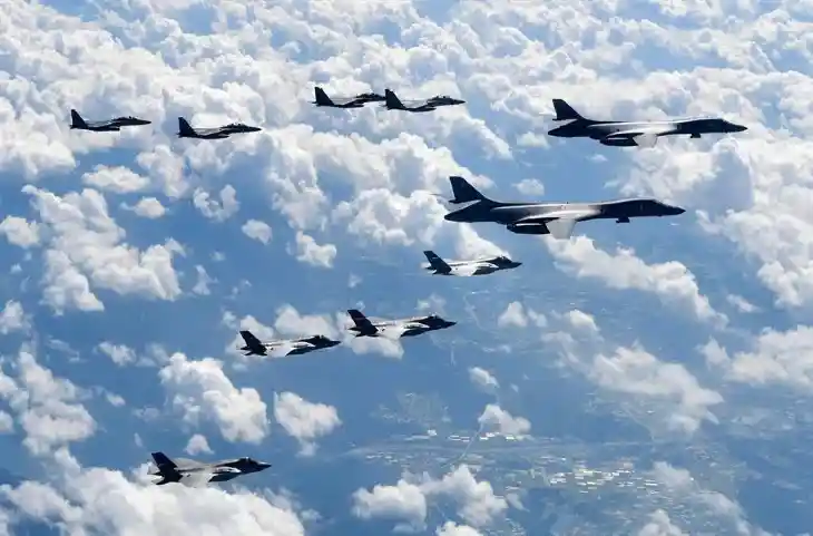 Kim Jong के खिलाफ एक्शन में अमेरिका, हवा में मचाया तूफान- तैनात किया B-1B Bombers
