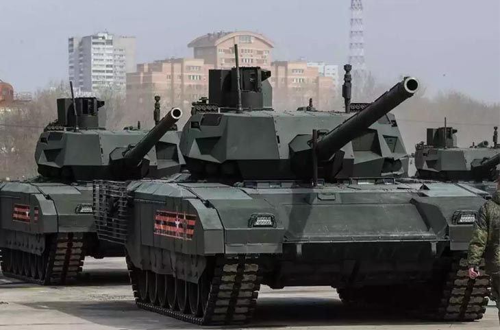 यूक्रेन की खैर नहीं! रूस ने युद्ध में उतारा अदृश्य होकर तबाही मचाने वाला टैंक, जाने कितना खौफनाक