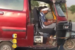 Video: ऑटो को बना दिया Wagon R कार, सड़क पर चलता देख लोग रह गए हैरान