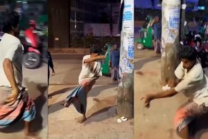 Viral Video: शख्स ने दिखाया ऐसा गजब का डांस! देखने वालों की खुली रह गई आंखे
