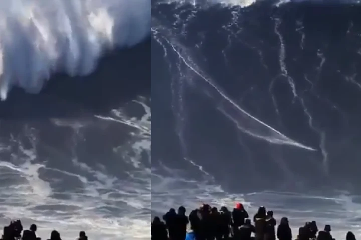 Video: OMG! समुन्दर में ऊँची लहरों पर करी व्यक्ति ने ऐसे सर्फिंग, स्टंट देख कर रह जाएंगे दंग