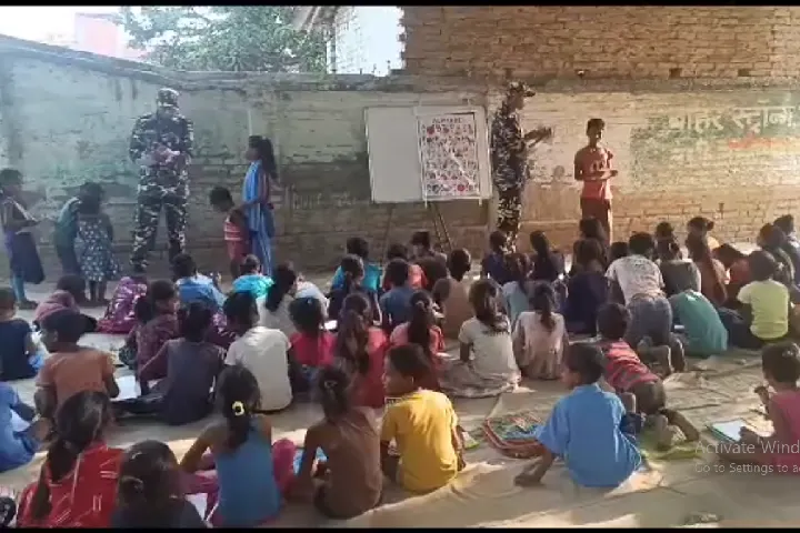 इंडो-नेपाल बॉर्डर पर तैनात SSB जवानों की नायाब पहल !