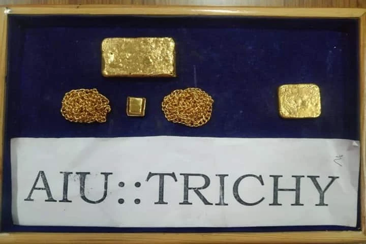 Gold Seized: त्रिची हवाईअड्डे पर 72.7 लाख रुपये का सोना ज़ब्त