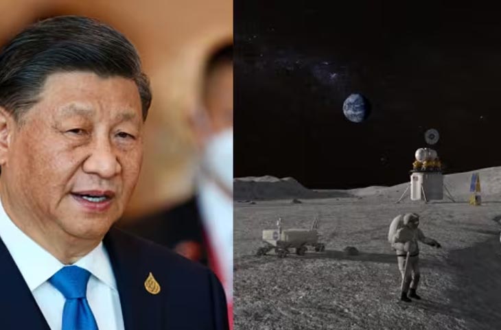 चंद्रयान की लॉन्चिंग से पहले बौखलाया ड्रैगन! बनाया इंसानों को चांद पर भेजने का चीनी प्लान