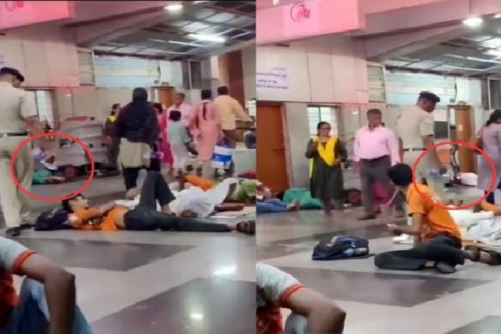 Viral Video: पुणे स्टेशन पर सुरक्षाकर्मियों ने सोते हुए यात्रियों पर डाला पानी, वीडियो देख भड़के लोग