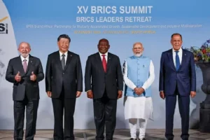 BRICS शिखर सम्मेलन में बोले PM Modi- भारत जल्द बनेगा 5 लाख करोड़ डॉलर की इकॉनमी।