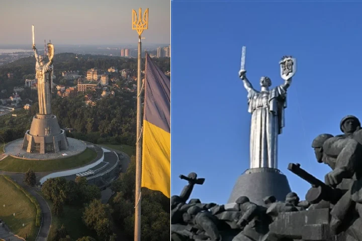 सोवियत काल के चिन्ह से Ukraine ने किया तौबा ! मातृभूमि स्मारक पर अब नहीं दिखेंगे हथौड़ा और दरांती