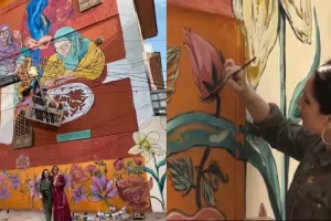 Zoya Khan की अनूठी दीवार पेंटिंग की पहल, कश्मीर की गुमनाम नायिकाओं की बन गई आवाज़